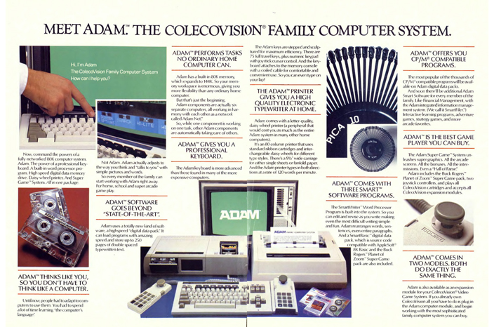 Adam från Colecovision